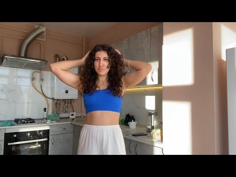 Day in My Life: GRWM. Fall Morning Routine. Laundry, Cooking, Having Breakfast, Skin Treatment. ASMR