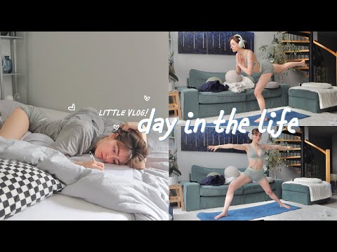 day in the life :) yoga, plants, and puzzles