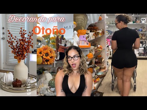 Decorando para Otoño 🍂Shopping + Haul + decoration 🎃
