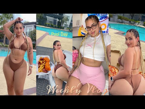 Día de Piscina💦/Weekly Vlog 🏡