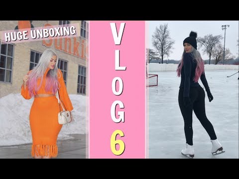 ⛸ WINTER ADVENTURES 💗 BTS PHOTOS 🍊 UNBOXING 📦 VLOG 6 season 3