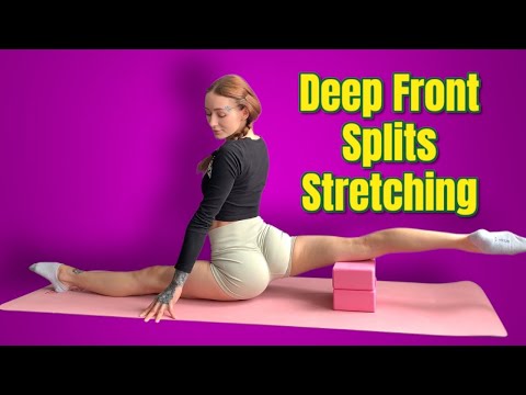 ✅ Front Splits Stretching – Deep Flexibility for Advanced Levels!