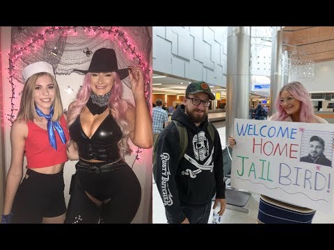 ✈️ WE SURPRISED HIM WITH A FLIGHT HOME 🎃 HALLOWEEN VLOG 2019