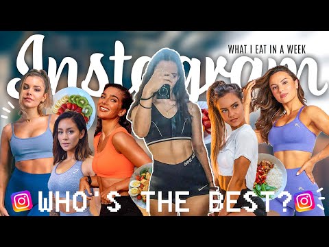 Eating & Working Out Like POPULAR INSTAGRAM Fitness Influencers | WHO HAS THE BEST WORKOUT & DIET?!