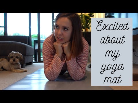 Excited about my yoga mat