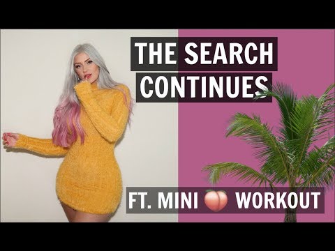 🌴 THE SEARCH CONTINUES  🍑 WORKOUT / vlog 4 season 3
