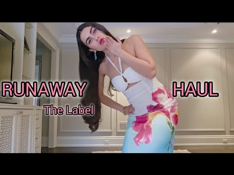 🌺RUNAWAY the label 🏷 ♥️ DRESS TRYON Haul for holiday in north Africa