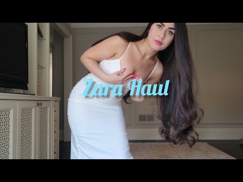 🍑Zara Haul part 2 (sale & new in), dresses, bikinis, skirts