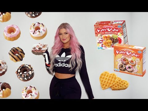 🍩 TINY COOKING 🥞💕 POPIN COOKIN WAFFLES & DOUGHNUTS