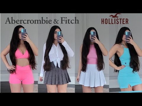 🎀 Quarantine Retail Therapy || Abercrombie and Fitch Haul / Hollister Haul 2021