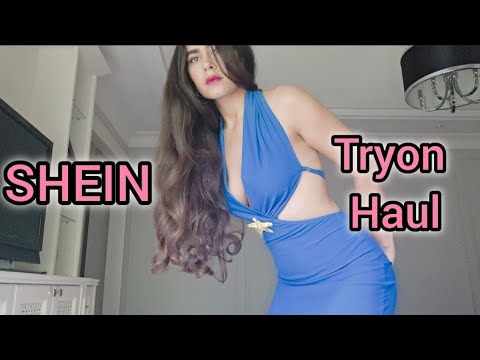 💙SHEIN DRESS TRYON Haul شین Greece 🇬🇷 Santorini Vacation Inspired 👗 خرید لباس برای یونان