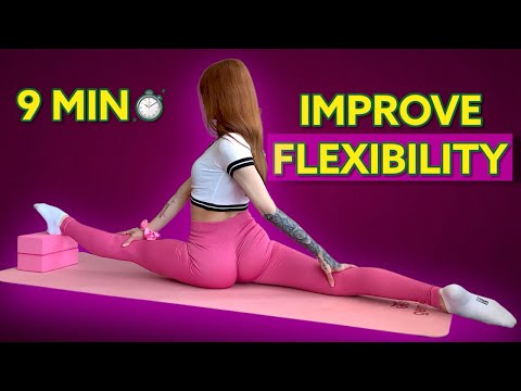 🔥 Improve Flexibility in 9 Minutes! Full Body Stretch Routine