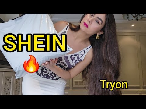 🔥SHEIN HAUL and SEXY DRESS TRYON  شیین