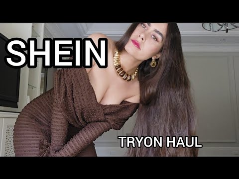 🕌🤎 SHEIN DRESS TRYON HAUL for middle east vacation شیین