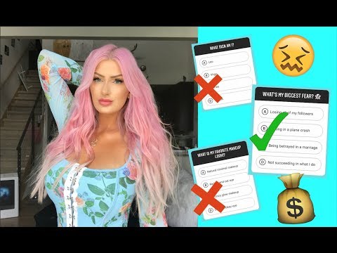 😤 MY BIGGEST FEAR!!!……How well do my FANS know me? TAKE 2 👏🏻 Q&A