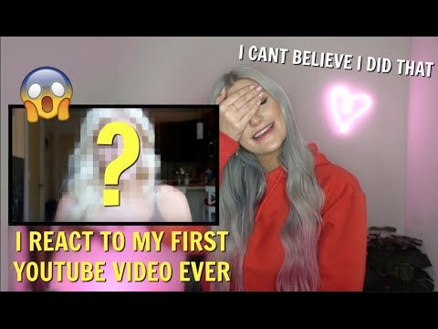 😳 WATCHING MY FIRST YOUTUBE VIDEO EVER 😮