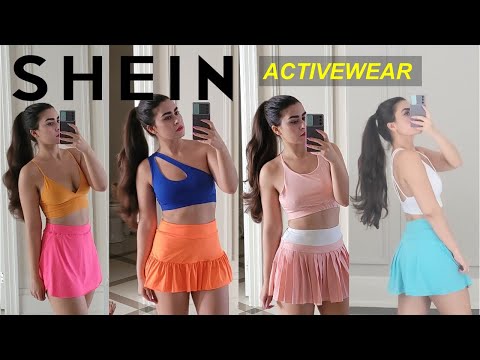 🤸‍♀️ Shein haul and tryon – summer activewear, tennis skirts /skorts, and workout sets