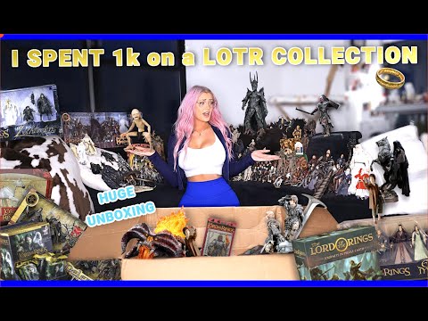 🧝♂️Unboxing a $1000 LOTR collection 💵