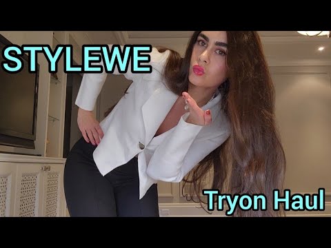 🩵 STYLEWE Tryon Haul – Affordable Unique Fashion and Style استایل وی