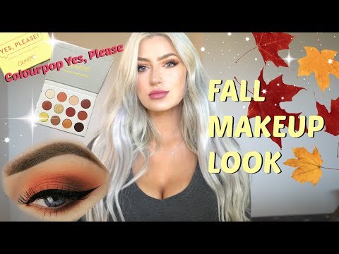 FALL MAKEUP LOOK /// Yes, please palette