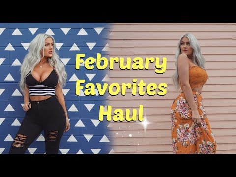 FEBRUARY FAVORITES try on HAUL | FASHIONNOVA, AKIRA, MISS PAP