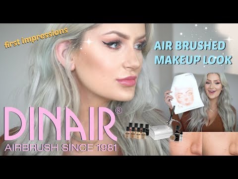 FIRST IMPRESSIONS DINAIR AIRBRUSH /// Natural flawless skin look