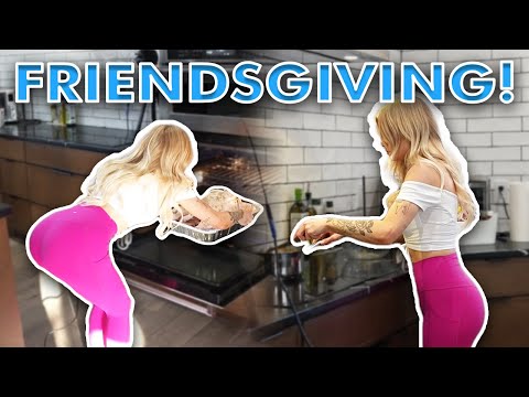 Friendsgiving! Giant Turkey and More!