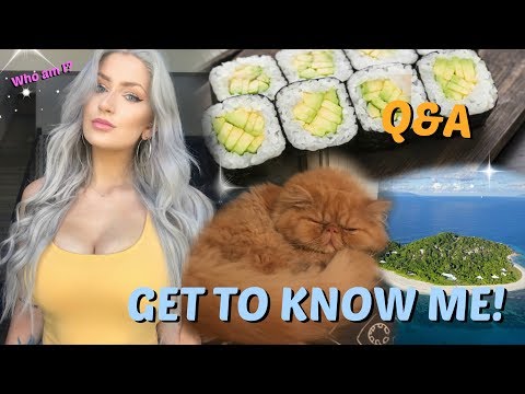 GET TO KNOW ME /// Q&A /// What Do I Do?