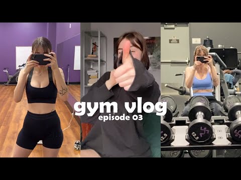 getting back into the gym! vlog