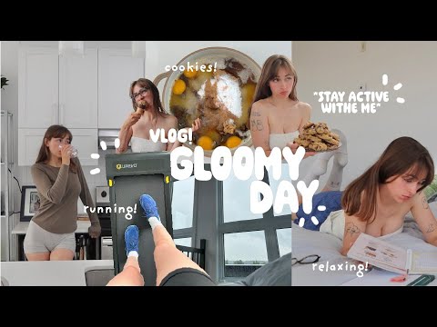 gloomy day vlog 🌩️🤸‍♂️ stay active with me :) @urevo-official
