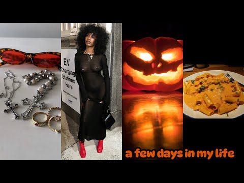 Going to dinner, sweetest day w my… halloween weeknd + trick or treating 🎃