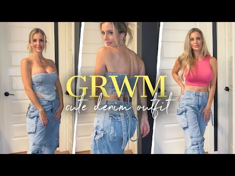 GRWM – Canadian Tuxedo Style