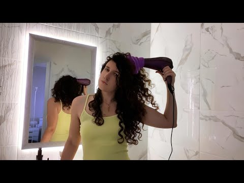 GRWM: Curly Hair Routine 👩🏽‍🦱. Relaxing LoFi Music