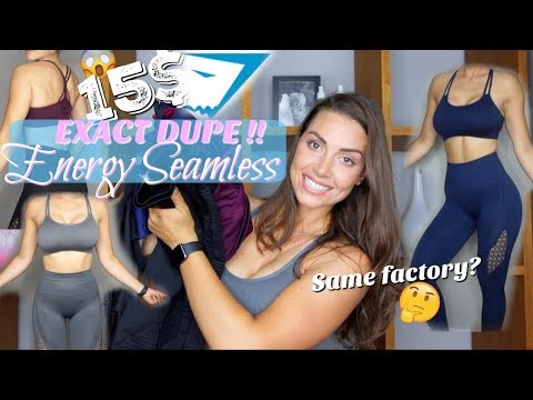 Gymshark Seamless sets on ALIEXPRESS | 15$ EXACT DUPE