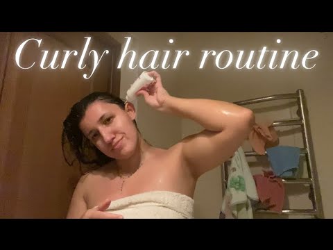Hair care, beauty routine, moisturising hair, curly hair routine, curly method