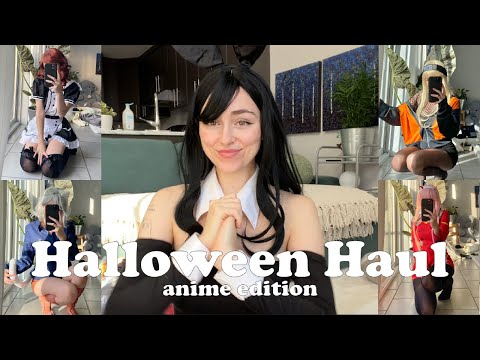 halloween costume haul 2022 !! anime edition :)