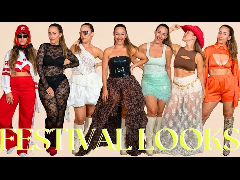 Help Me Choose my WILD @tomorrowland x @YouTube Festival Looks!