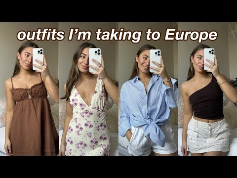 HELP ME CHOOSE OUTFITS FOR MY EURO SUMMER (and contiki)