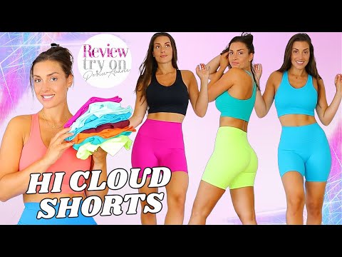 HI CLOUD SHORTS SET | Try on Haul Shinbene #aliexpress