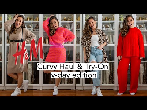 H&M V-Day Curvy Haul & Try On