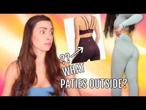 Hmmm….. Squatwolf new seamless sets 🌸 Full review and try on