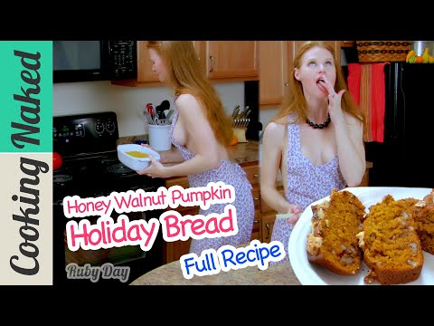 Holiday Bread Recipe | Honey Walnut Pumpkin FULL Recipe | How To Make