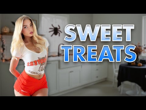 Hooters Girl Bakes Some Dessert!