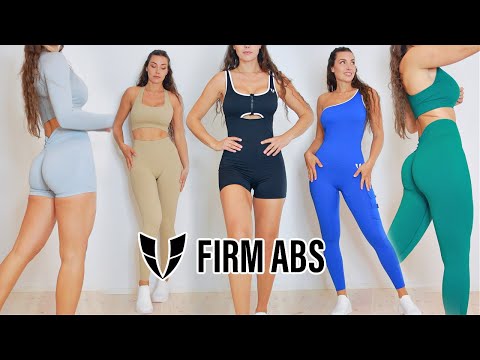 Hot news Firm ABS! Catsuit Leggings & Shorts set – Review Try on