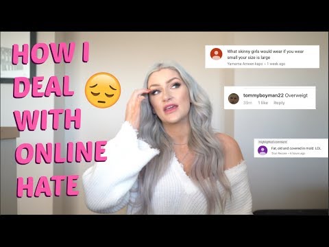 HOW I DEAL WITH ONLINE HATE /// being bullied as a kid