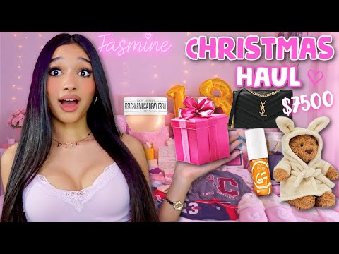 HUGE CHRISTMAS/BIRTHDAY HAUL 2025💗 |JASMINE MIR