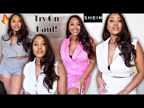Huge Try On Haul Sexy Business Sets + Accessories! Ft SheIn 🔥