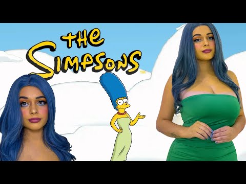 I BECAME MARGE SIMPSON!!! 31 DAYS OF HALLOWEEN