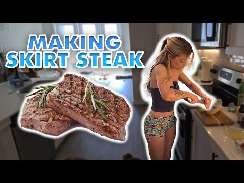 I MAKE THE BEST SKIRT STEAK!