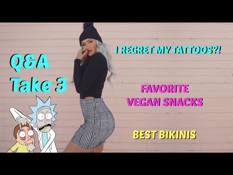 I REGRET MY TATTOOS?! Q&A take 3